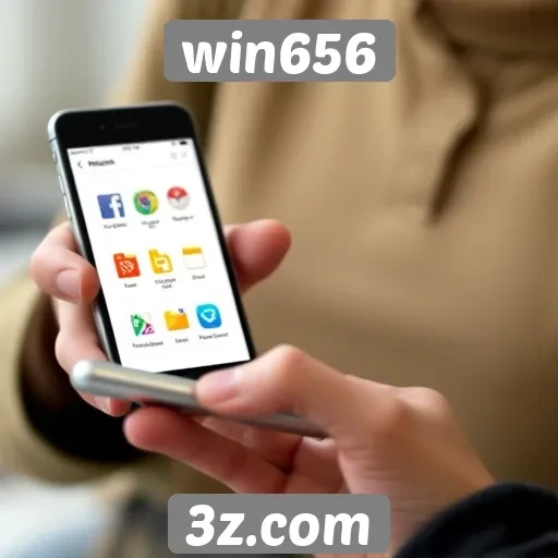 Acessibilidade e usabilidade do Win656 em dispositivos móveis