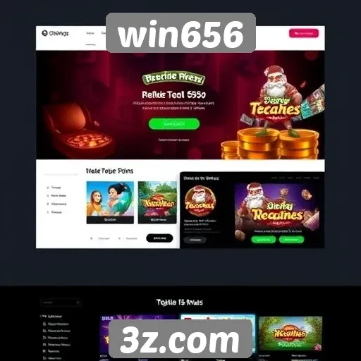 A evolução do design do site win656
